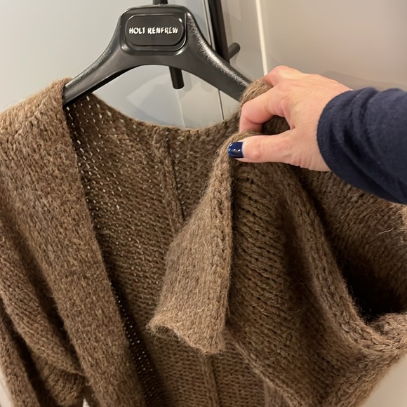 Alpaca Wool Cardigan size Large - Picture 2 of 10